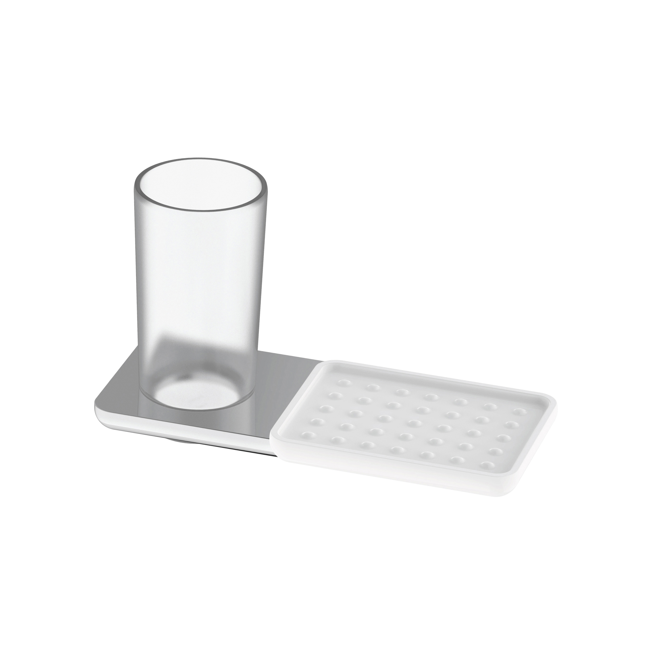 Display product Liv Glass holder and soap holder from manufacturer Bodenschatz