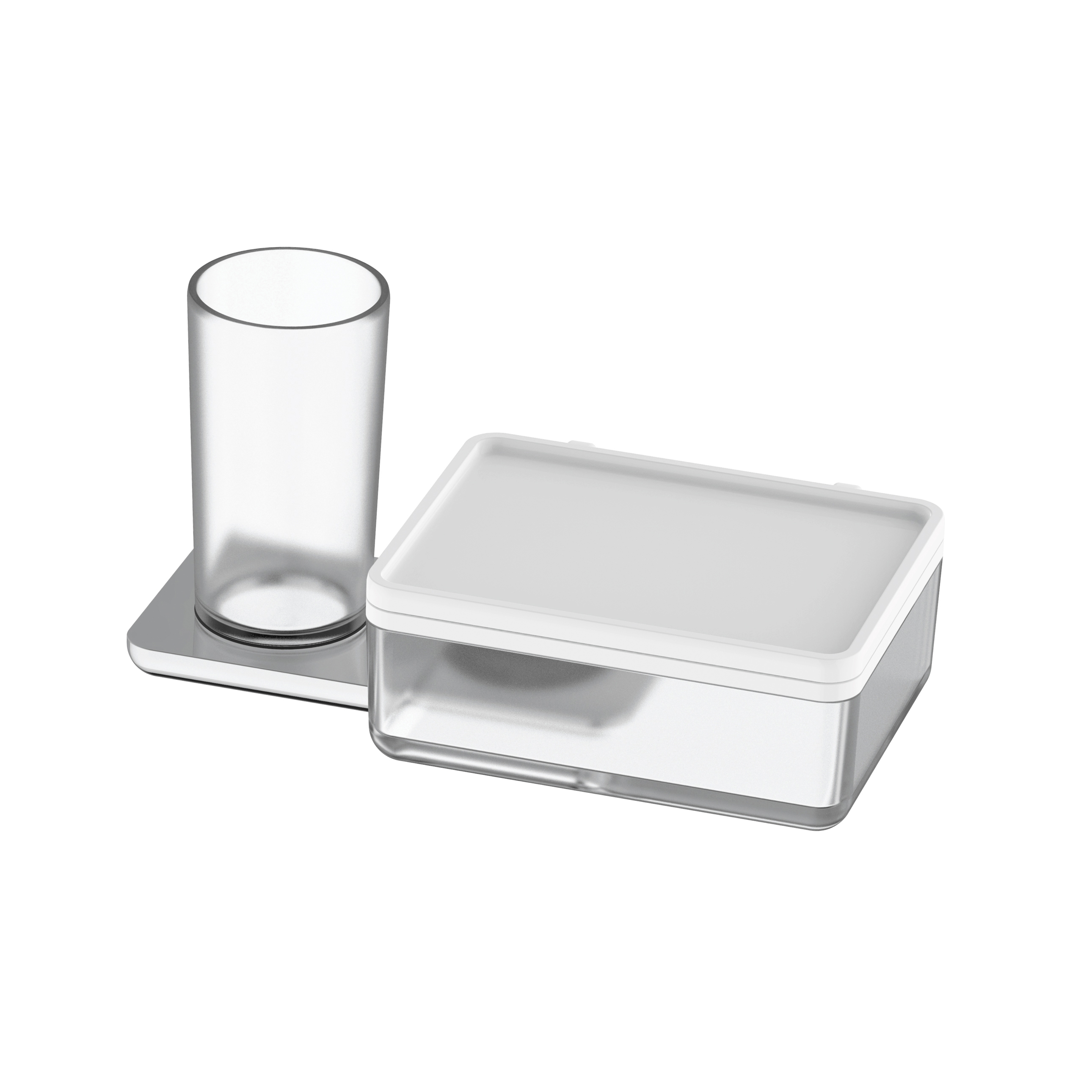 Mostrar el producto Liv Glass holder and wet wipes/utensils box del fabricante Bodenschatz