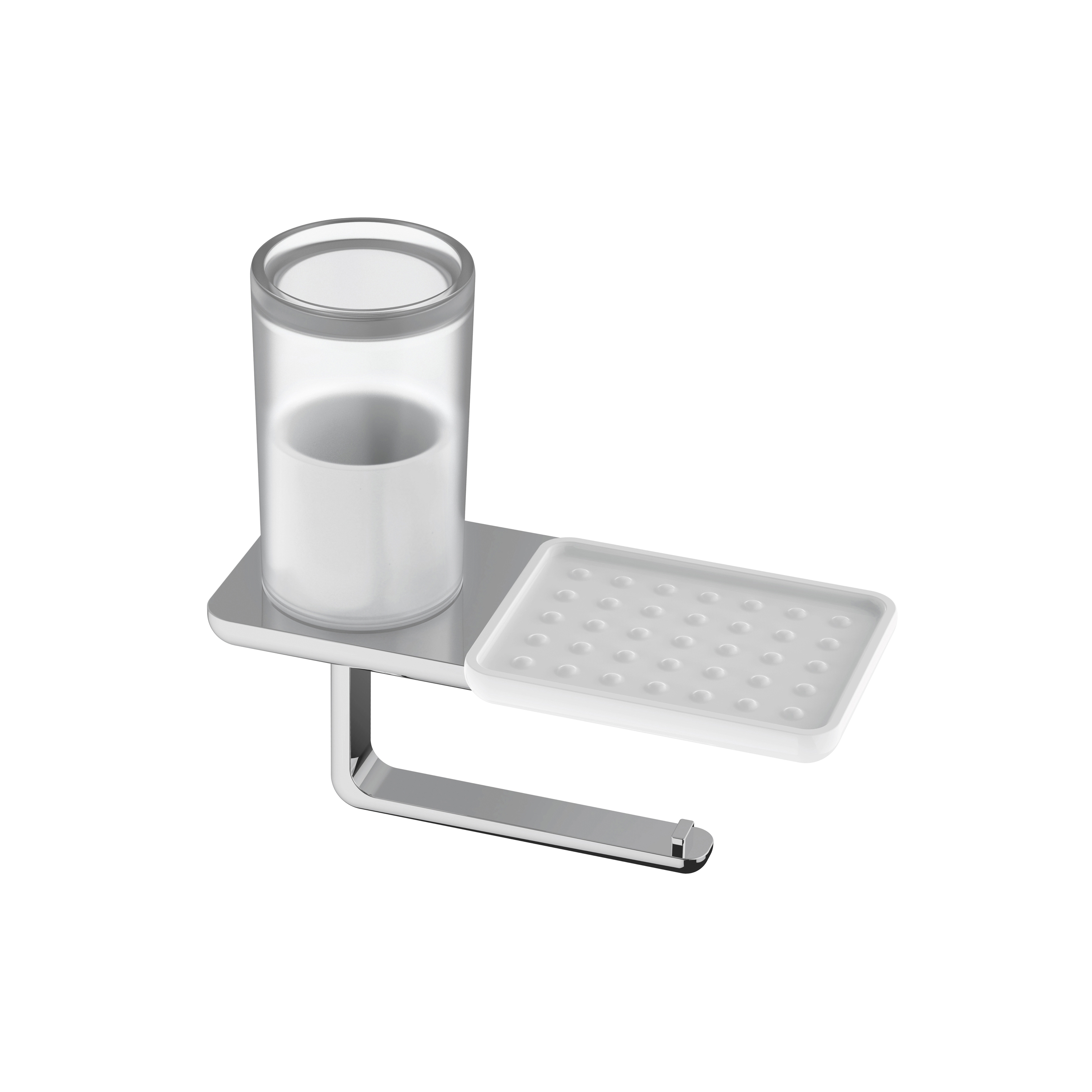 Mostrar el producto Liv Toilet paper holder with hygiene box and soap dish del fabricante Bodenschatz