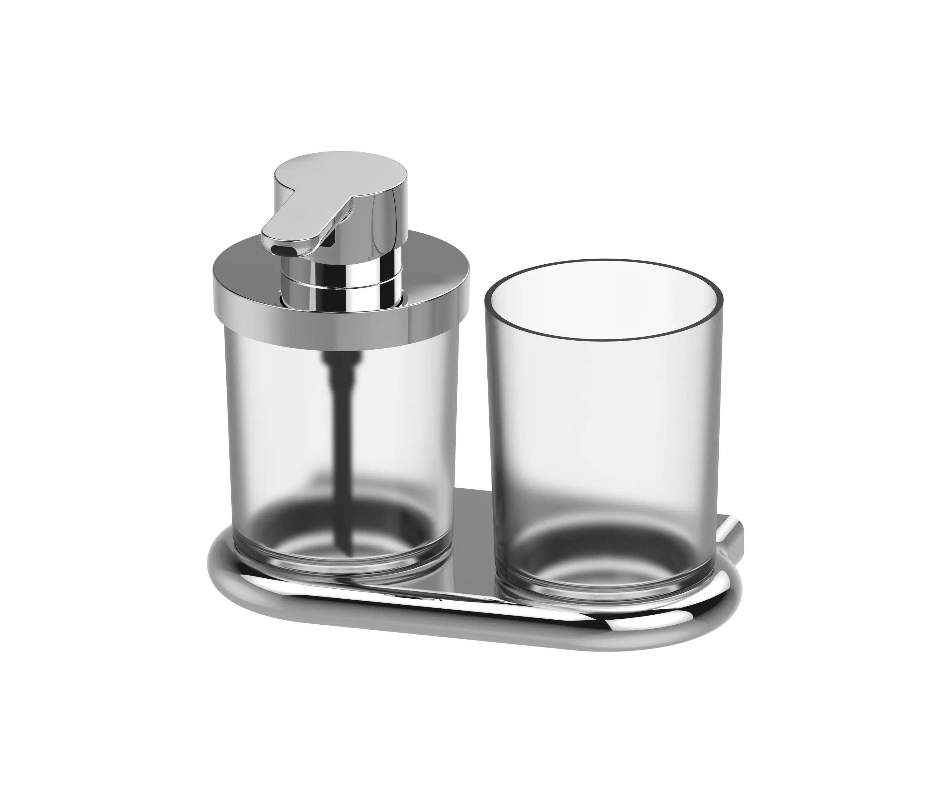 Bodenschatz - Nia Combinaison distributeur savon et porte-verre