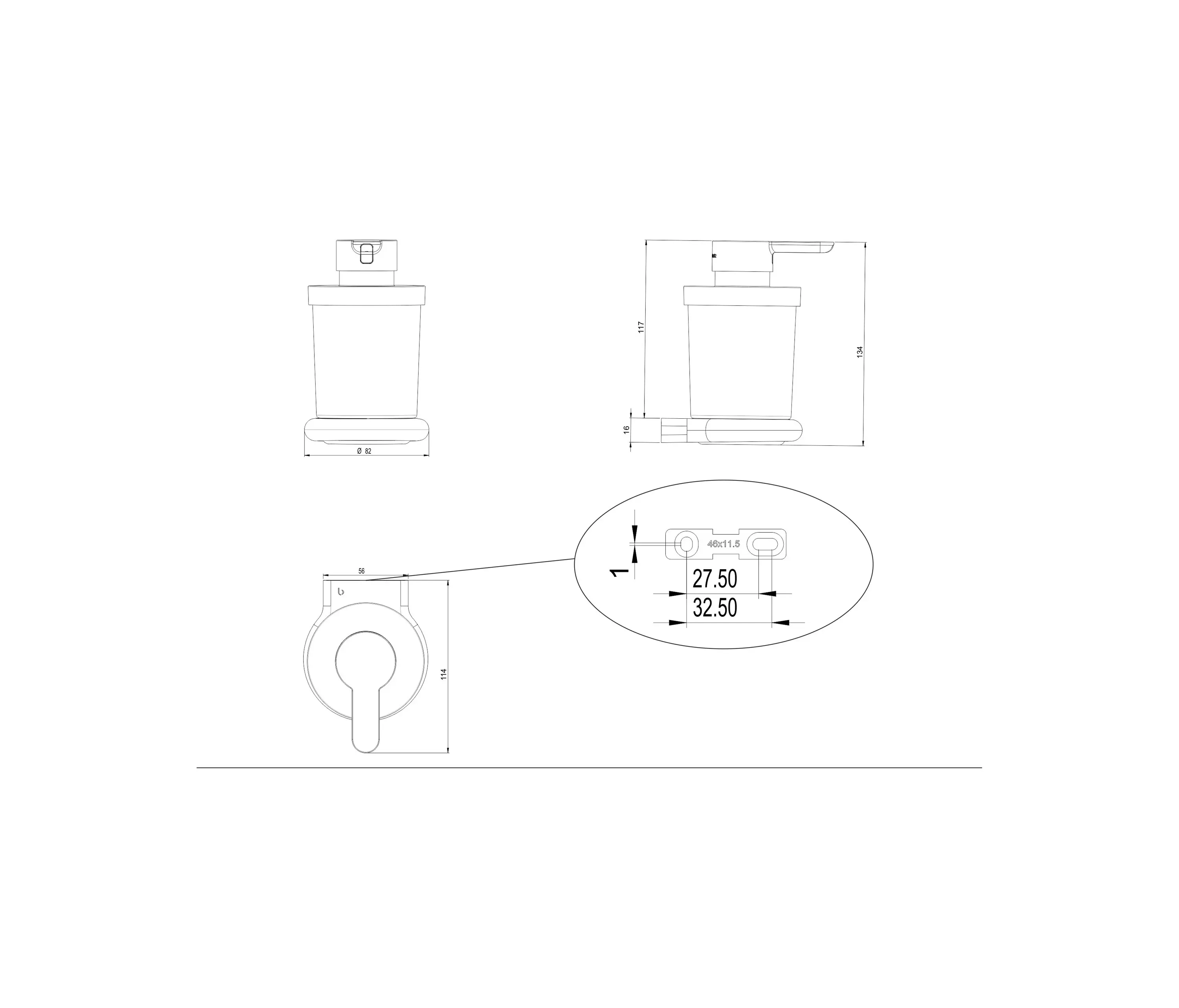 Bodenschatz - Nia Soap dispenser