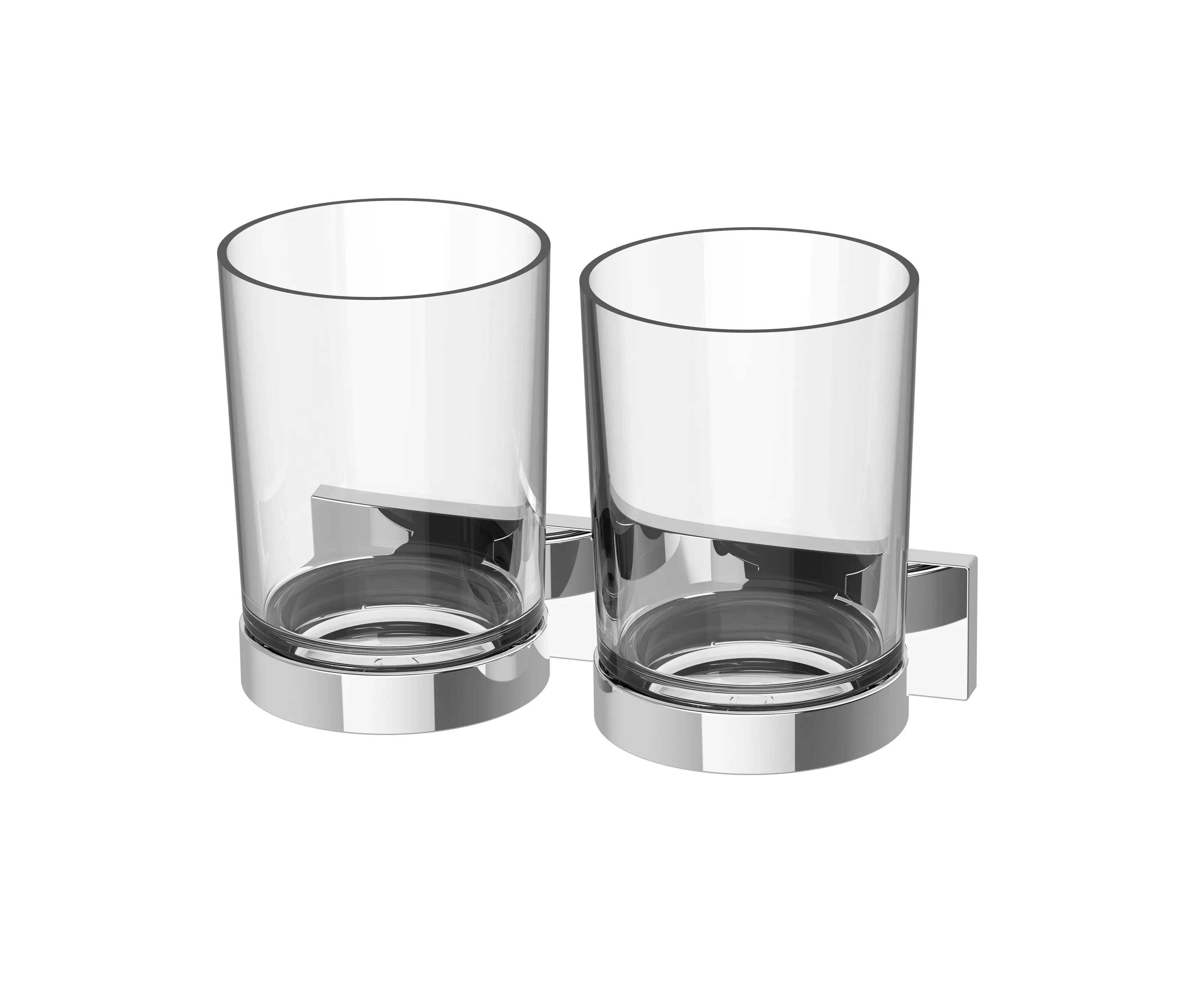 Bodenschatz - SIGNA Glass holder double with clear glass