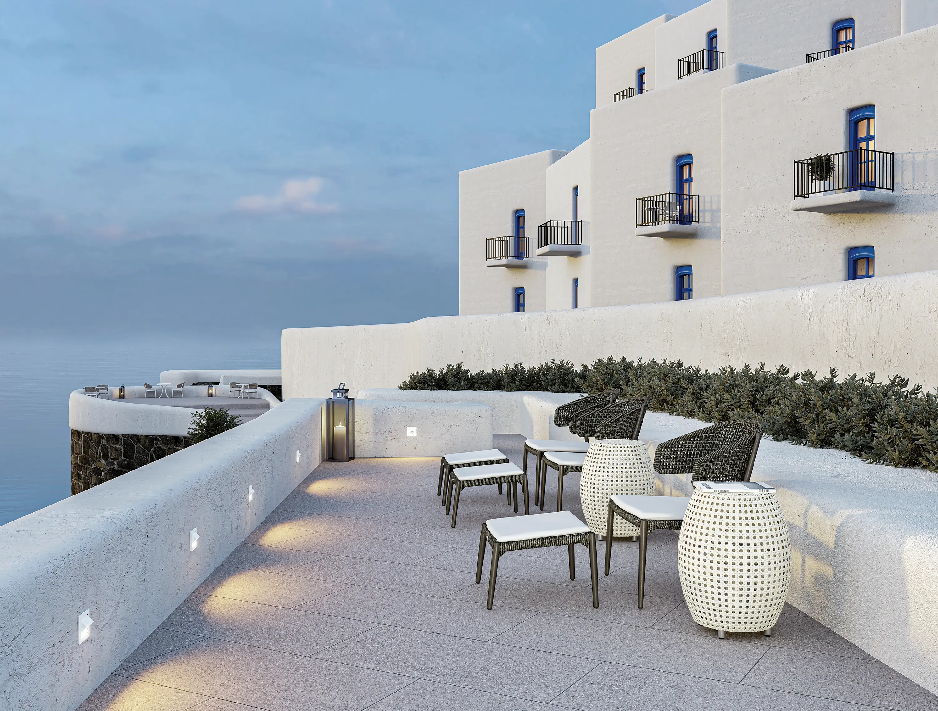 JANUS et Cie - Rondo Barstool with Arms