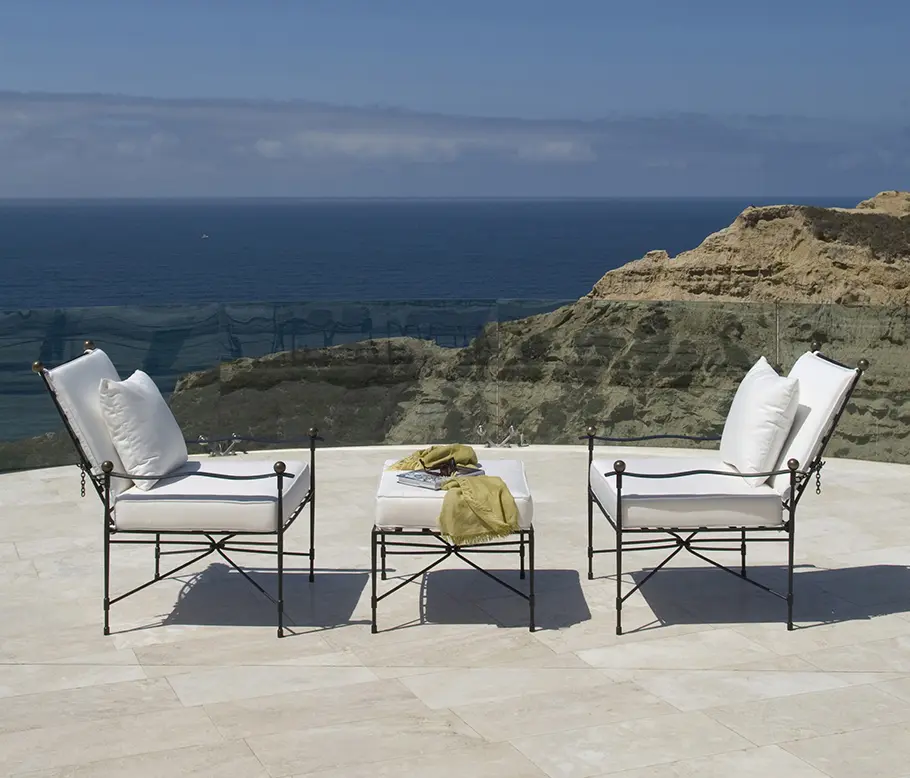 JANUS et Cie - AMALFI ADJUSTABLE CHAIN BACK LOUNGE CHAIR