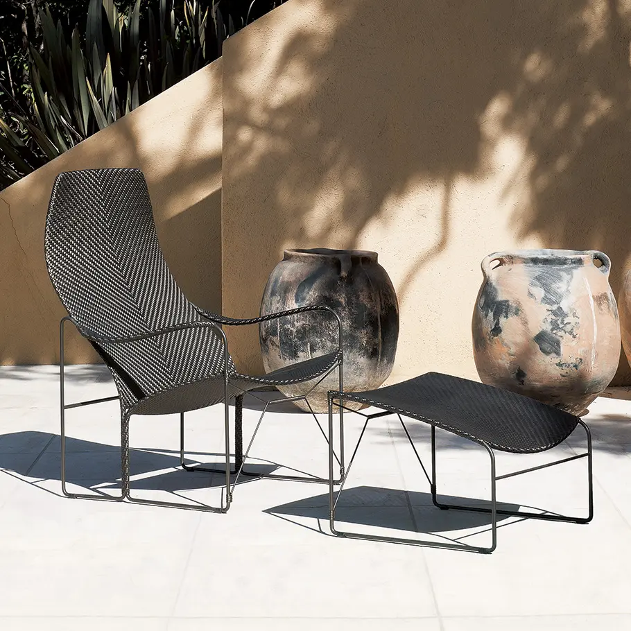 JANUS et Cie - WHISKEY LOUNGE CHAIR + OTTOMAN