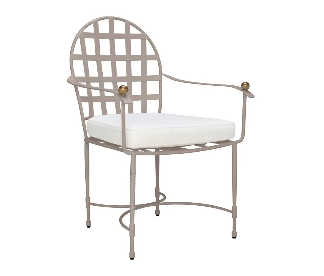 JANUS et Cie - AMALFI ROUND BACK ARMCHAIR