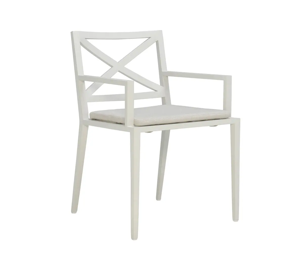 JANUS et Cie - AZIMUTH CROSS ARMCHAIR