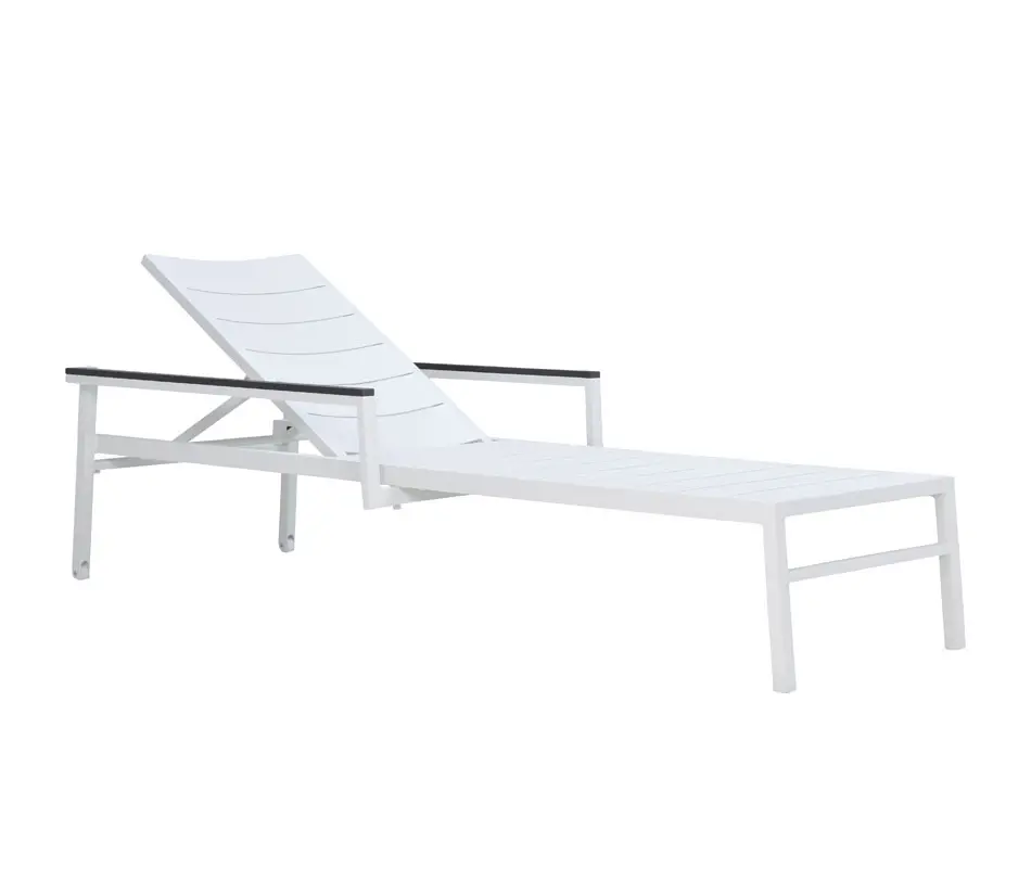 JANUS et Cie - DUO STACKABLE CHAISE LOUNGE WITH ARMS