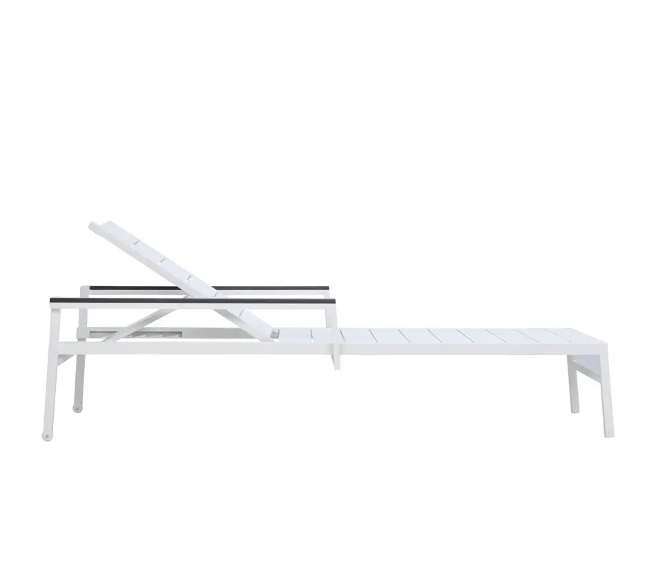 JANUS et Cie - DUO STACKABLE CHAISE LOUNGE WITH ARMS