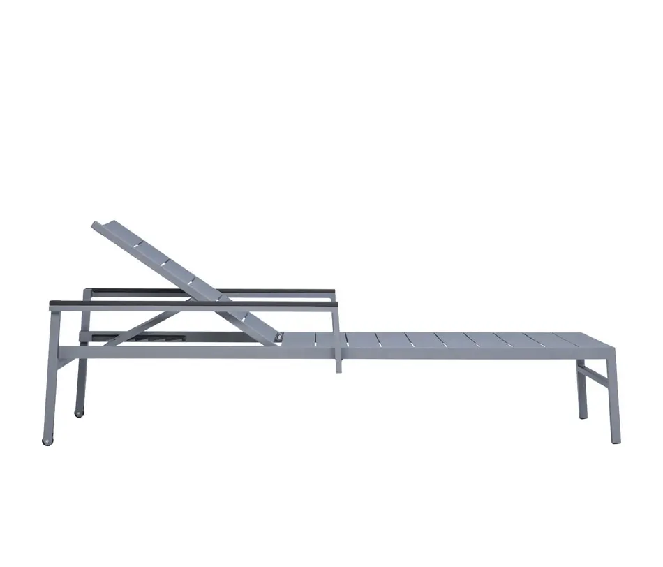 JANUS et Cie - DUO STACKABLE CHAISE LOUNGE WITH ARMS