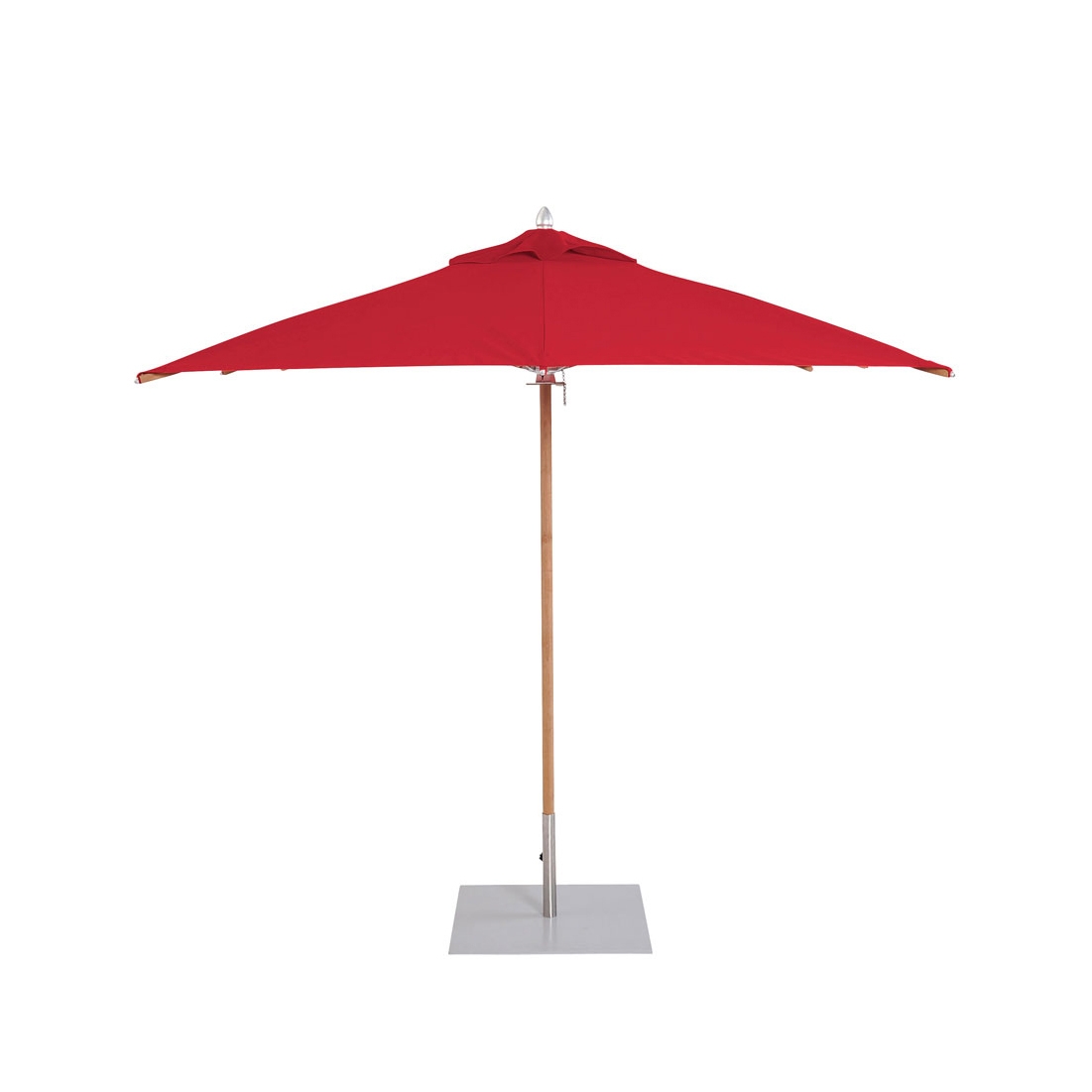 Vertoon produk JANUS TEAK UMBRELLA FRAME SQUARE 300 van vervaardiger JANUS et Cie