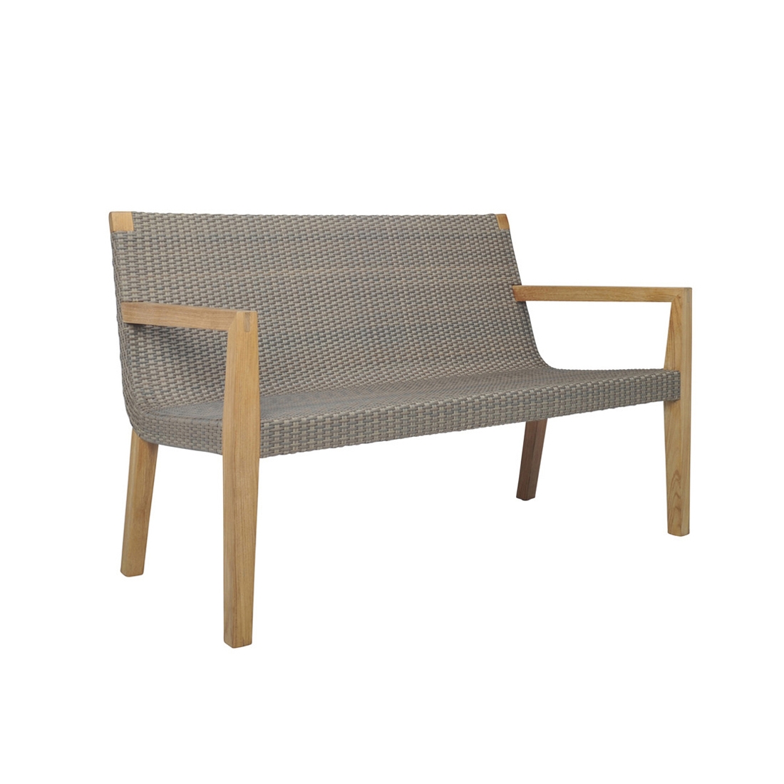 Display product QUINTA TEAK / WOVEN SOFA 2 SEAT from manufacturer JANUS et Cie