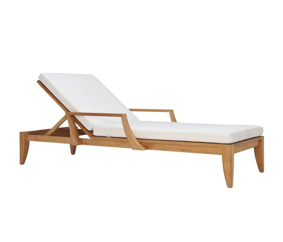 JANUS et Cie - RELAIS CHAISE LOUNGE WITH ARMS