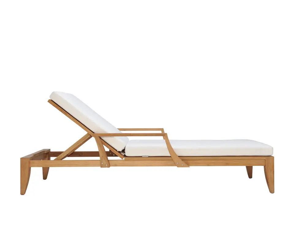 JANUS et Cie - RELAIS CHAISE LOUNGE WITH ARMS
