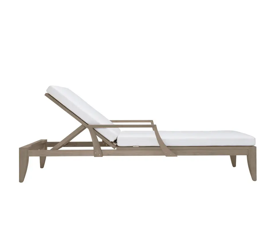JANUS et Cie - RELAIS CHAISE LOUNGE WITH ARMS