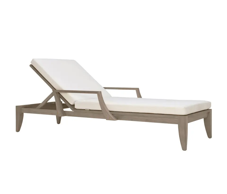JANUS et Cie - RELAIS CHAISE LOUNGE WITH ARMS