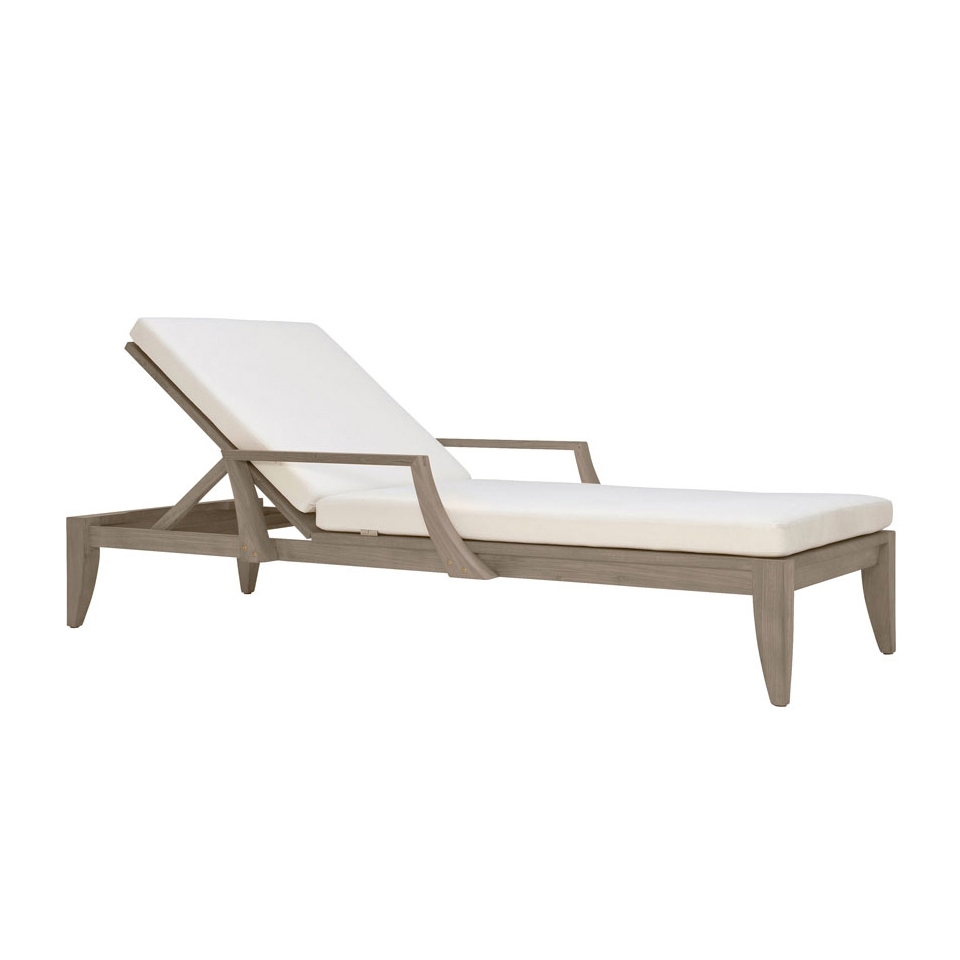 RELAIS CHAISE LOUNGE WITH ARMS
