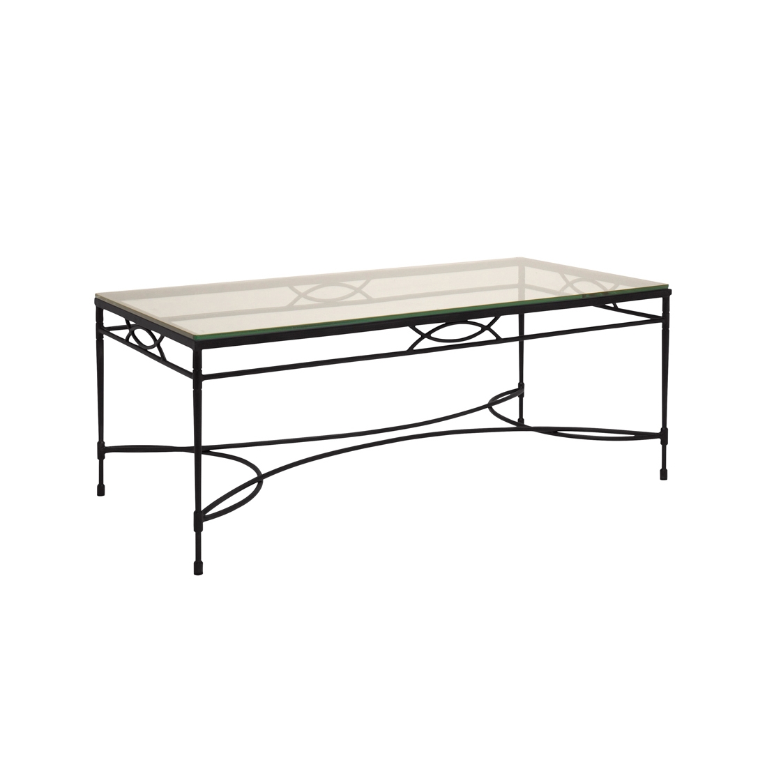 Produkt AMALFI GLASS TOP COCKTAIL TABLE RECTANGLE 122 des Herstellers JANUS et Cie anzeigen