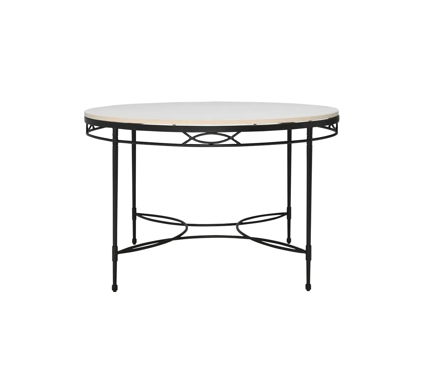 JANUS et Cie - AMALFI STONE TOP DINING TABLE ROUND 122