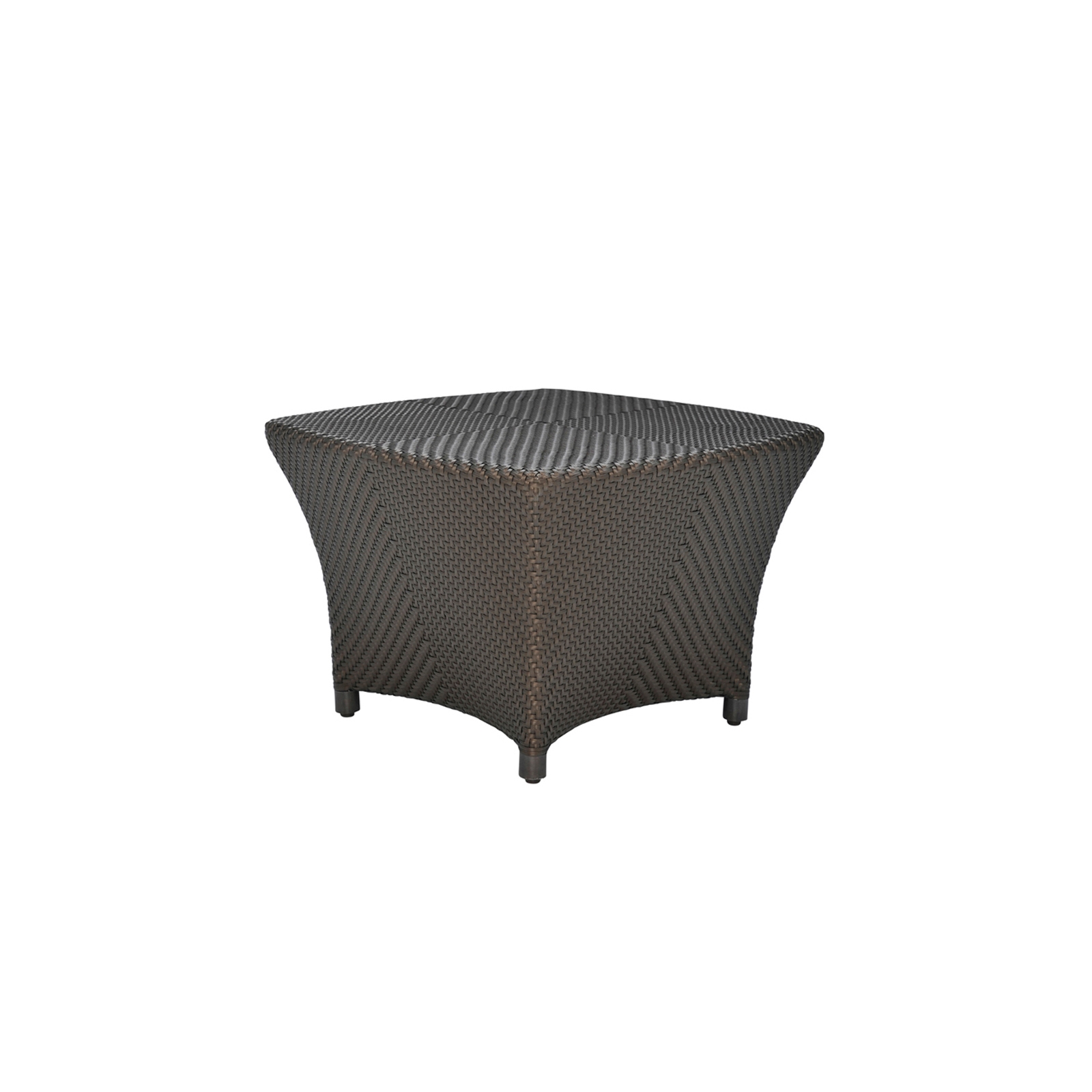 AMARI FULLY WOVEN COCKTAIL TABLE SQUARE 60