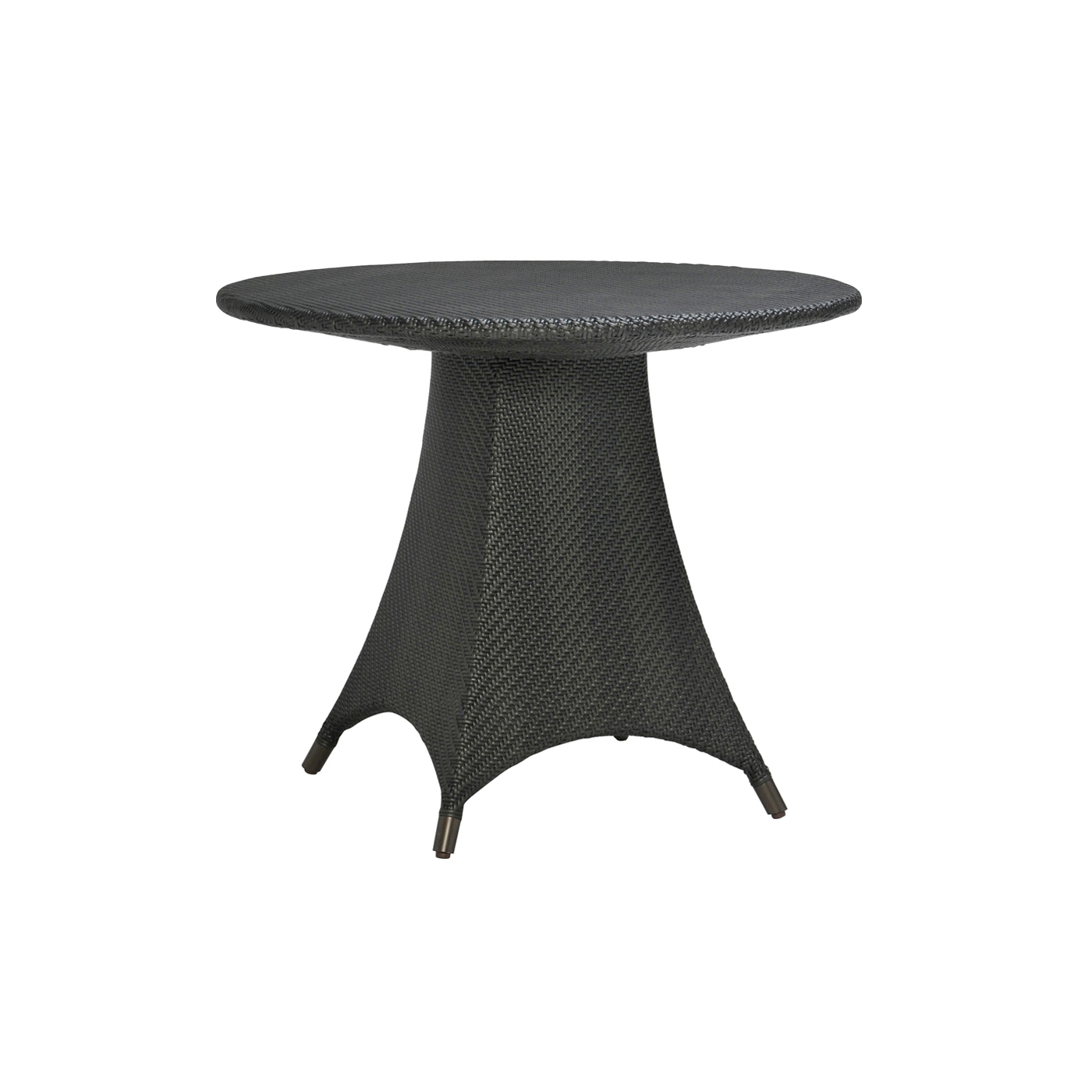 Display product AMARI FULLY WOVEN DINING TABLE ROUND 90 from manufacturer JANUS et Cie