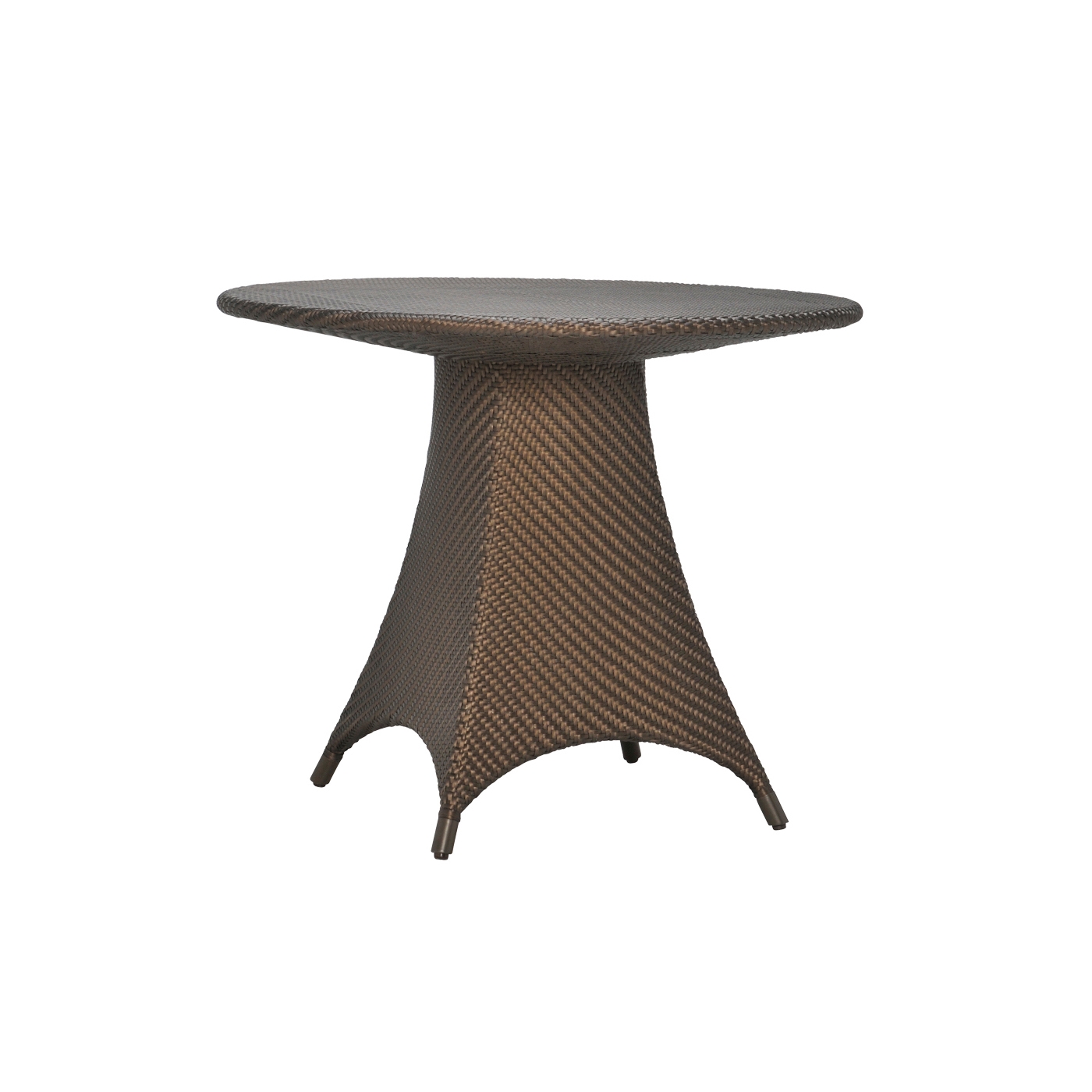 AMARI FULLY WOVEN DINING TABLE ROUND 90