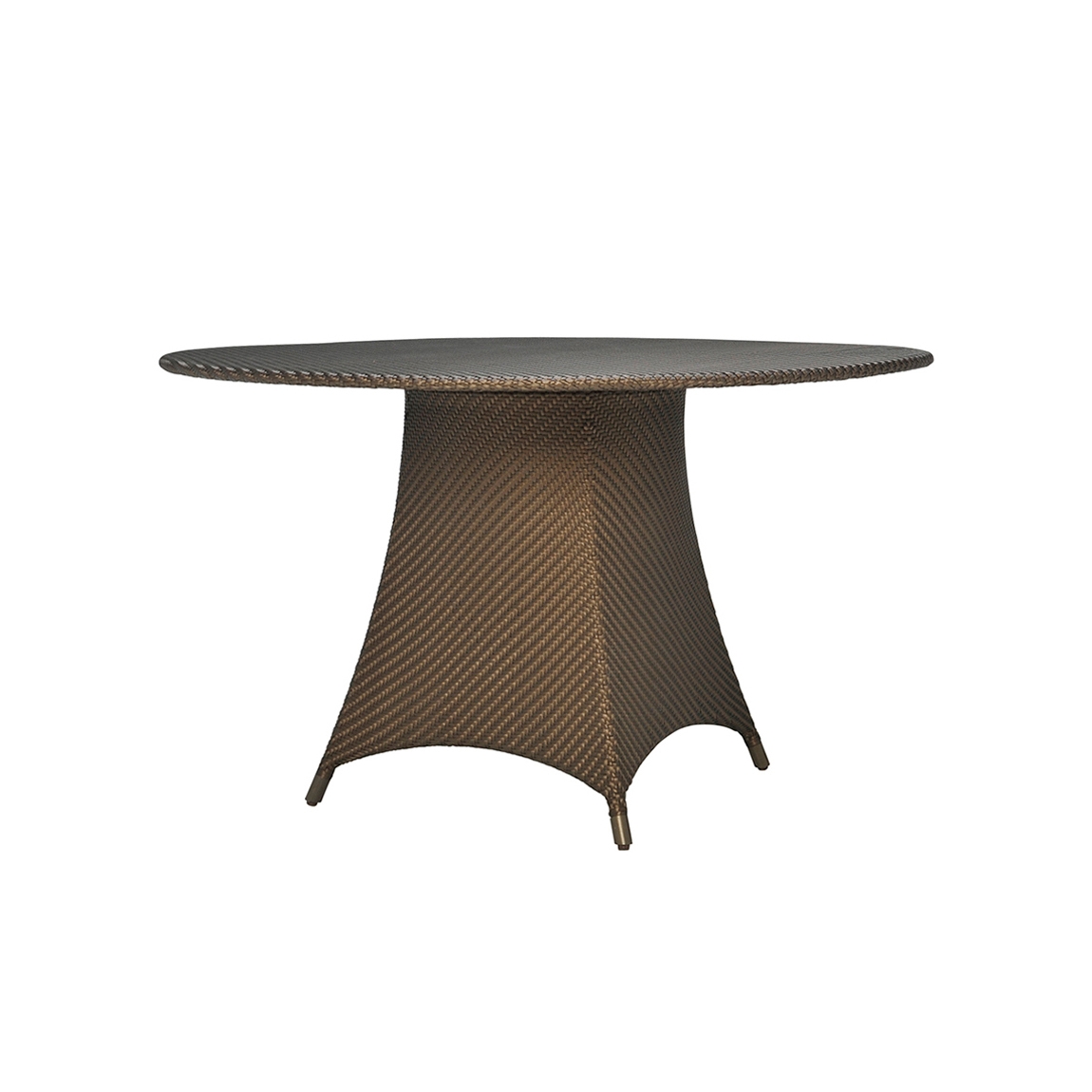 Display product AMARI FULLY WOVEN DINING TABLE ROUND 130 from manufacturer JANUS et Cie