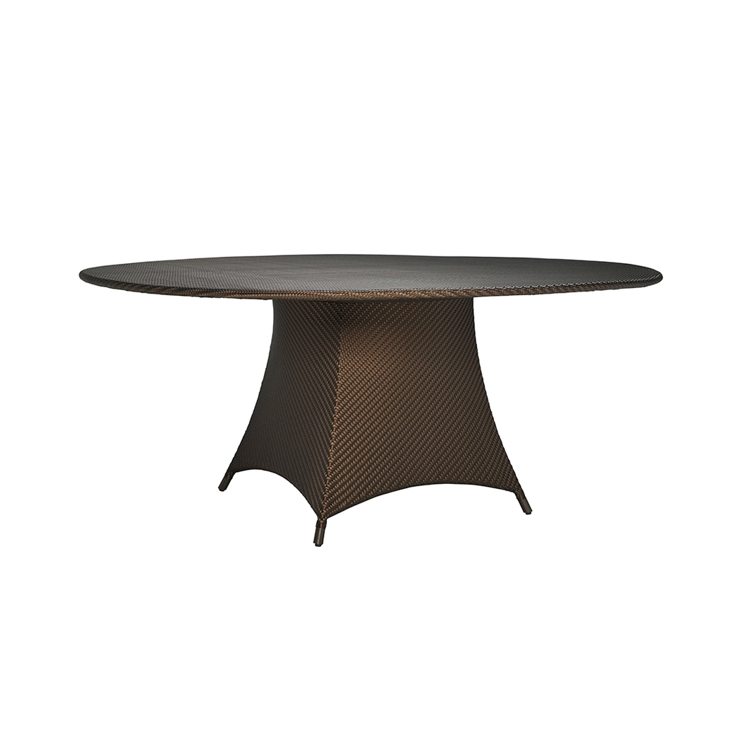 AMARI FULLY WOVEN DINING TABLE ROUND 180