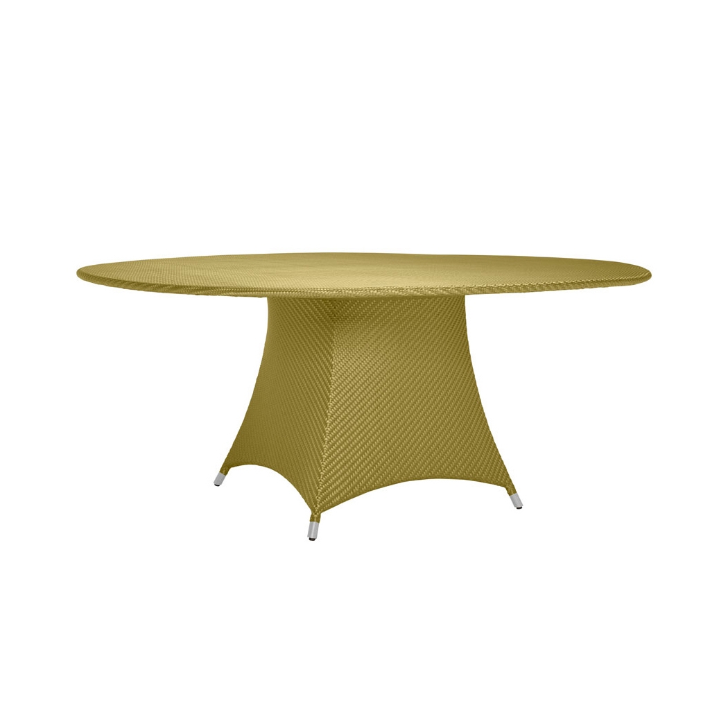 AMARI FULLY WOVEN DINING TABLE ROUND 180