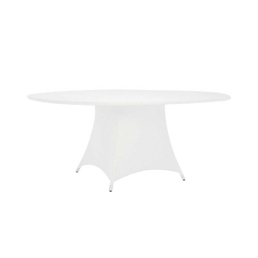 AMARI FULLY WOVEN DINING TABLE ROUND 180