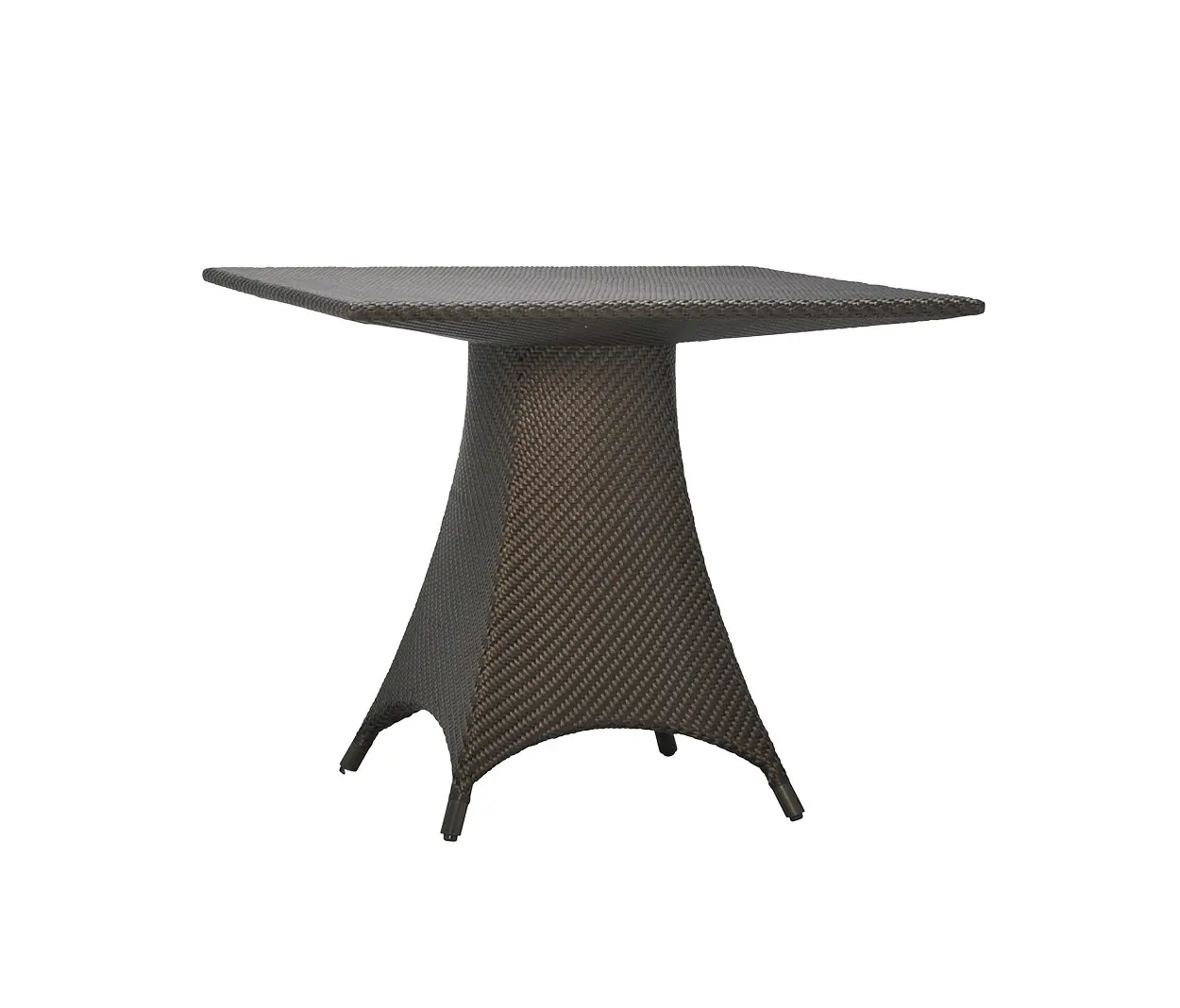 JANUS et Cie - AMARI FULLY WOVEN DINING TABLE SQUARE 90
