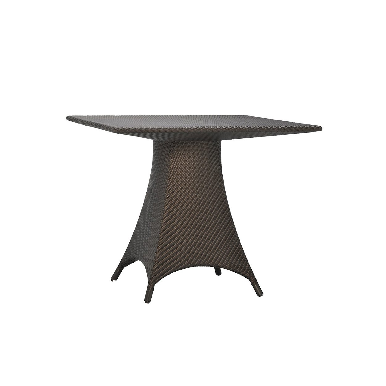 Mostrar el producto AMARI FULLY WOVEN DINING TABLE SQUARE 90 del fabricante JANUS et Cie