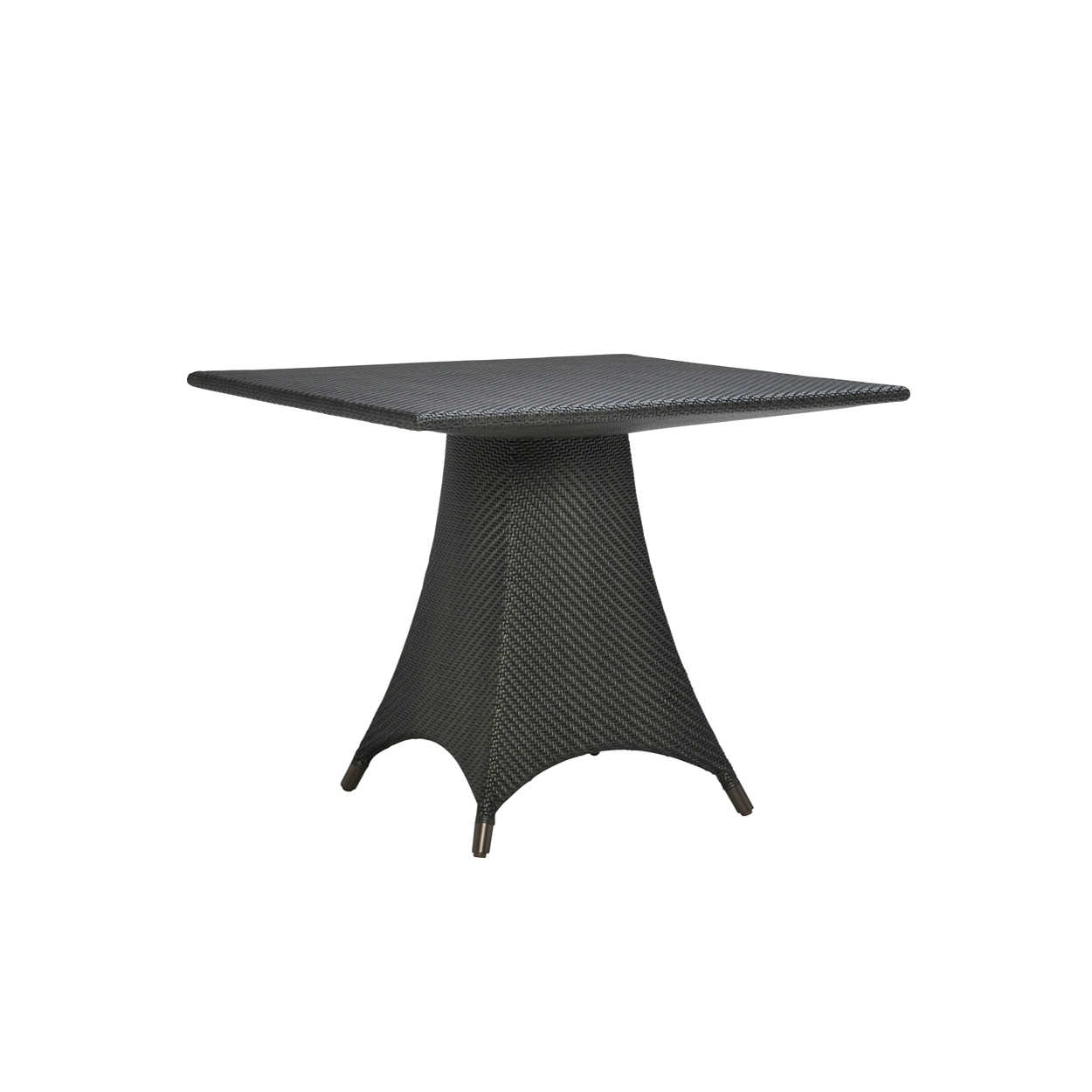 AMARI FULLY WOVEN DINING TABLE SQUARE 90