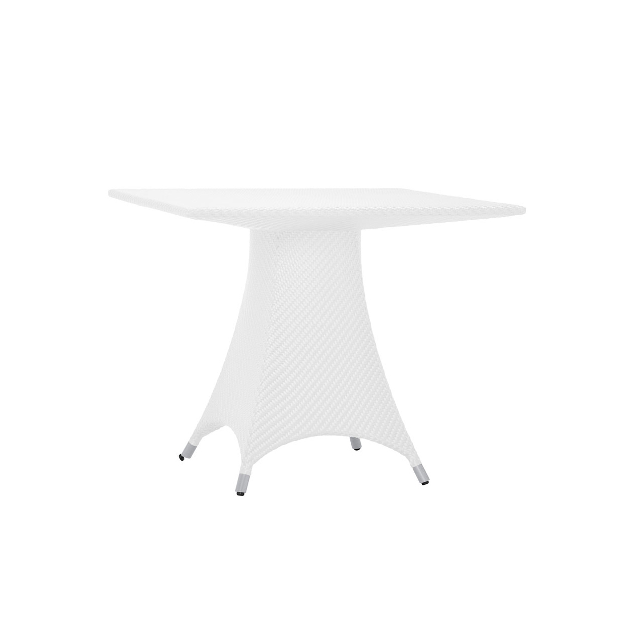 AMARI FULLY WOVEN DINING TABLE SQUARE 90