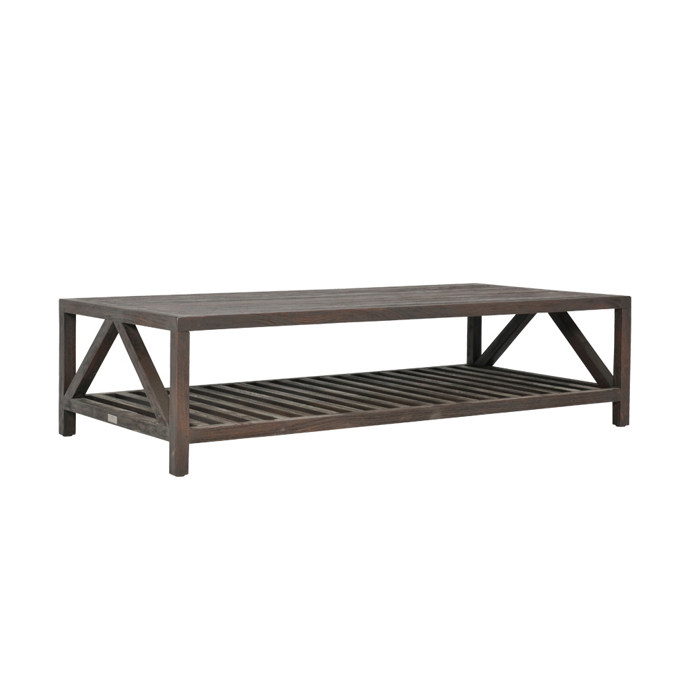 Display product ARBOR GRANDE COCKTAIL TABLE RECTANGLE 153 from manufacturer JANUS et Cie