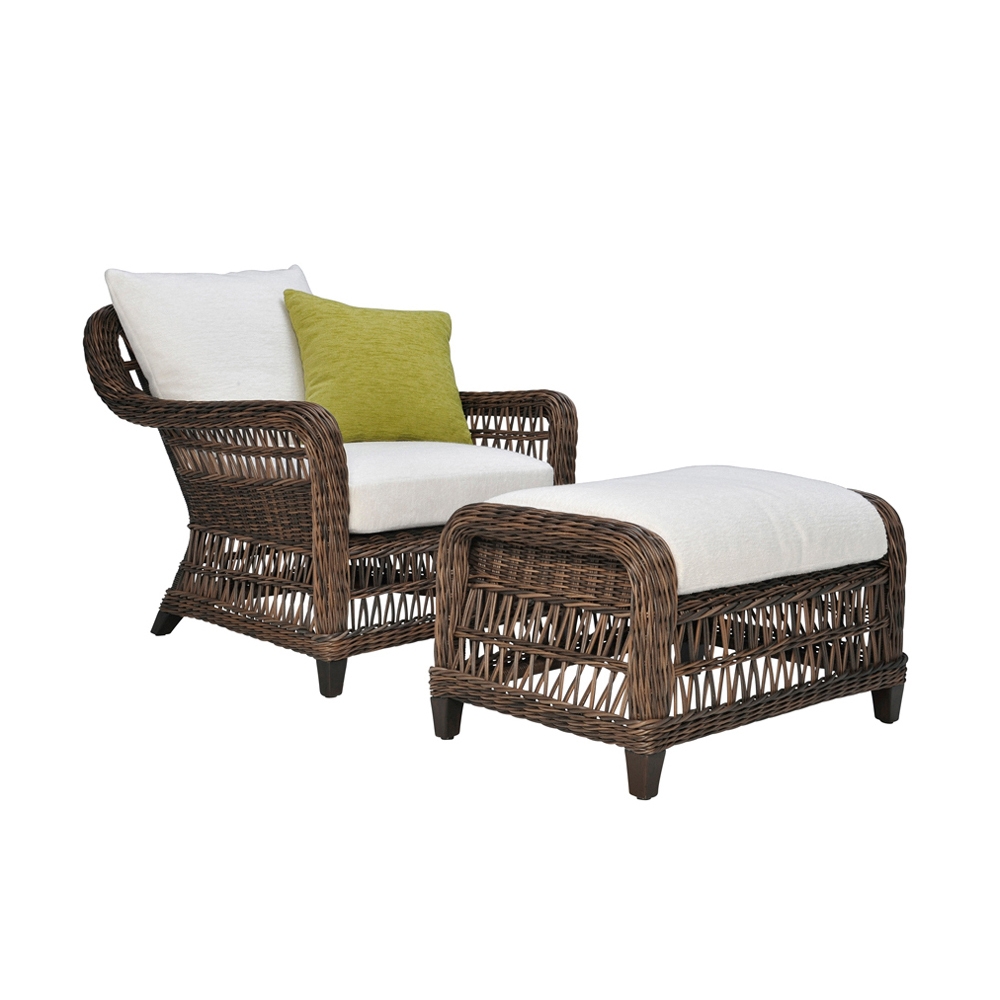 Display product ARBOR LOUNGE CHAIR + OTTOMAN from manufacturer JANUS et Cie