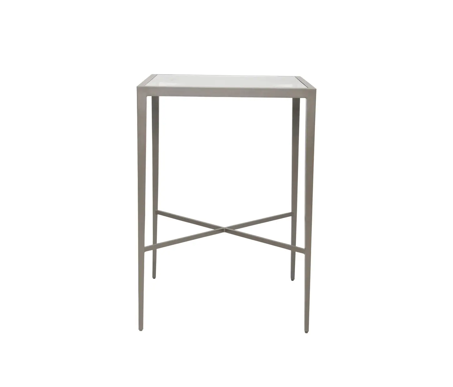 JANUS et Cie - AZIMUTH CROSS BAR TABLE SQUARE 76