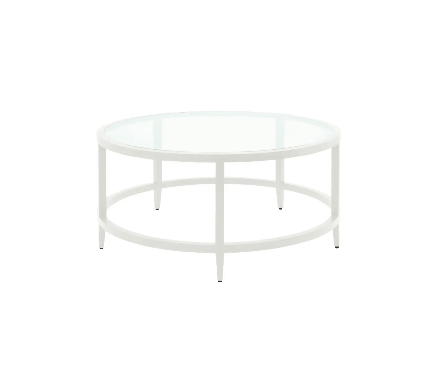 JANUS et Cie - AZIMUTH LINEAR COCKTAIL TABLE ROUND 102