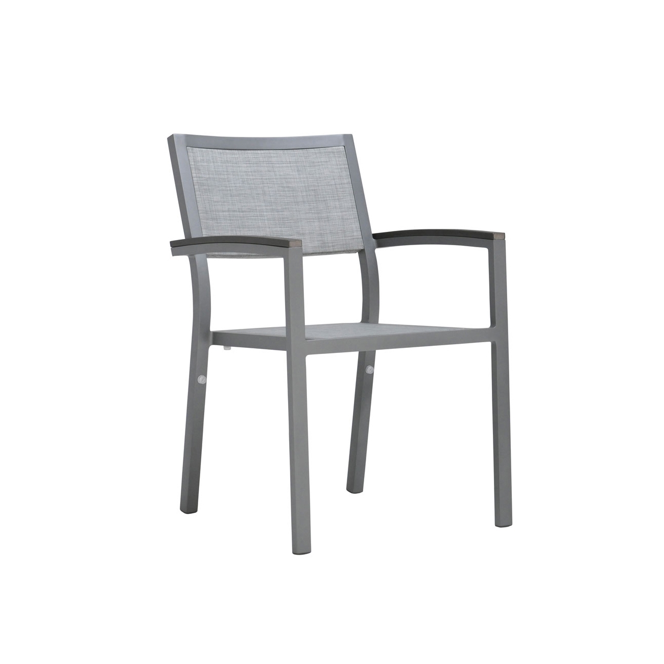 Display product DUO STACKABLE MESH ARMCHAIR from manufacturer JANUS et Cie