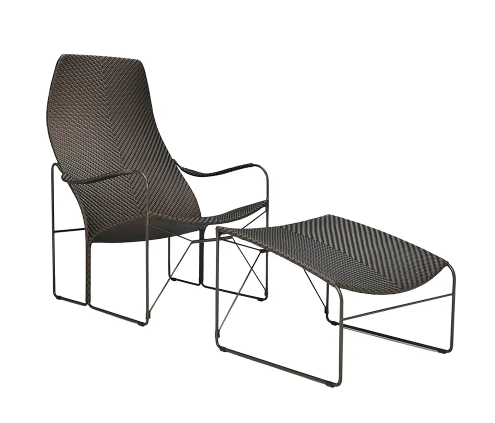 JANUS et Cie - WHISKEY LOUNGE CHAIR + OTTOMAN