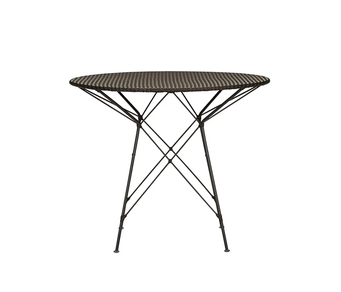 JANUS et Cie - WHISK WOVEN TOP DINING TABLE ROUND 90