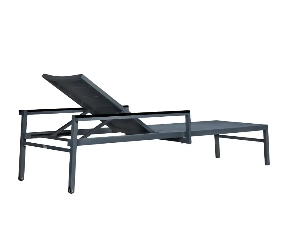 JANUS et Cie - DUO STACKABLE CHAISE LOUNGE WITH ARMS