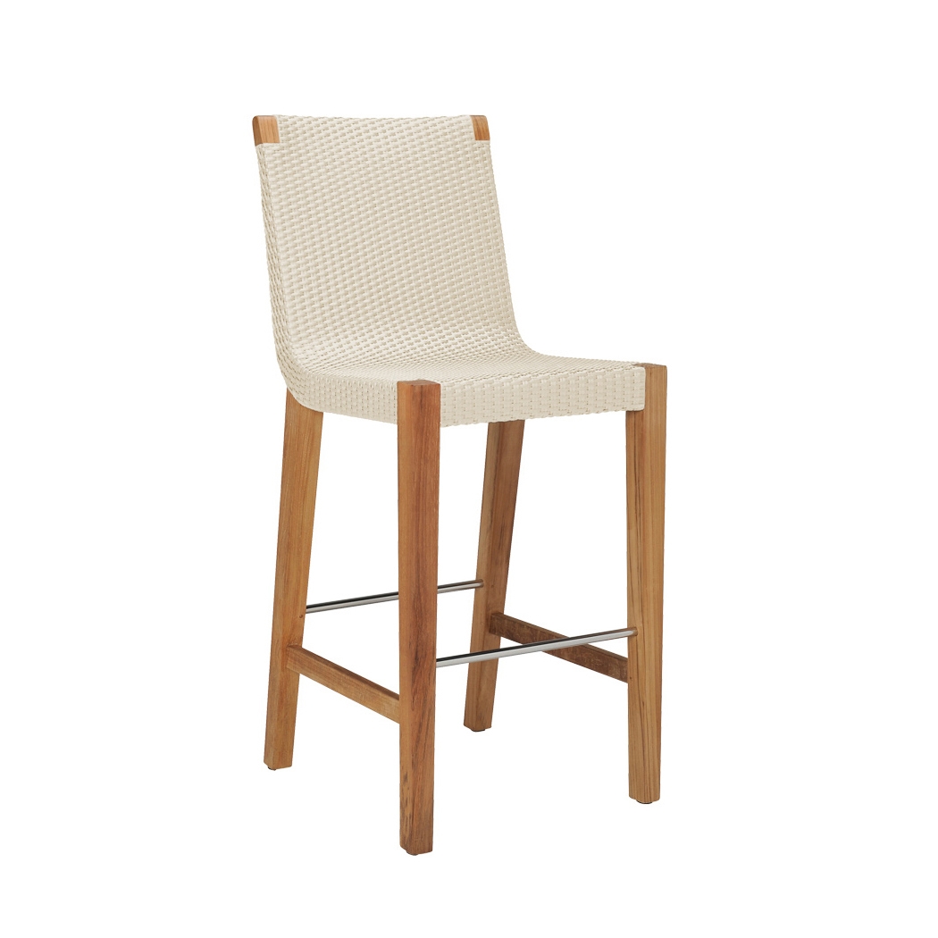 QUINTA TEAK / WOVEN BARSTOOL