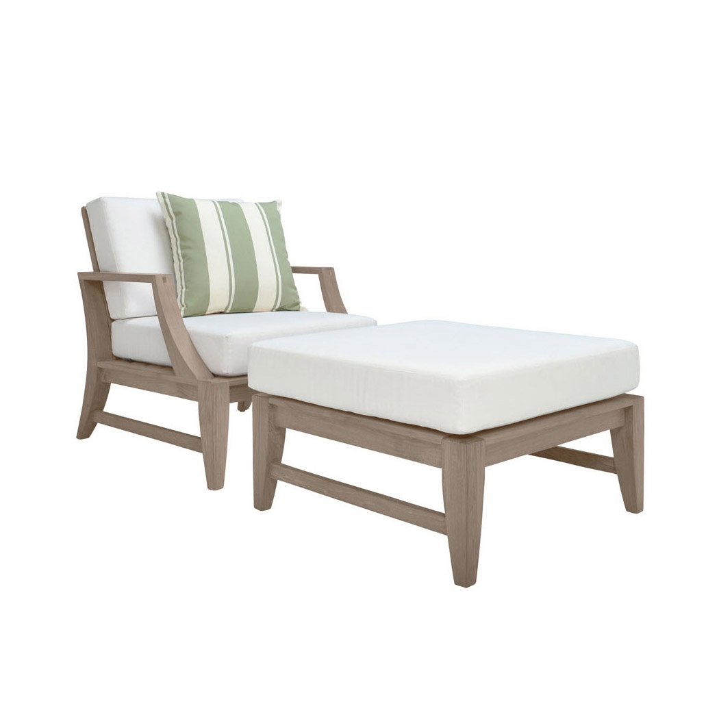 Vertoon produk RELAIS LOUNGE CHAIR + OTTOMAN van vervaardiger JANUS et Cie