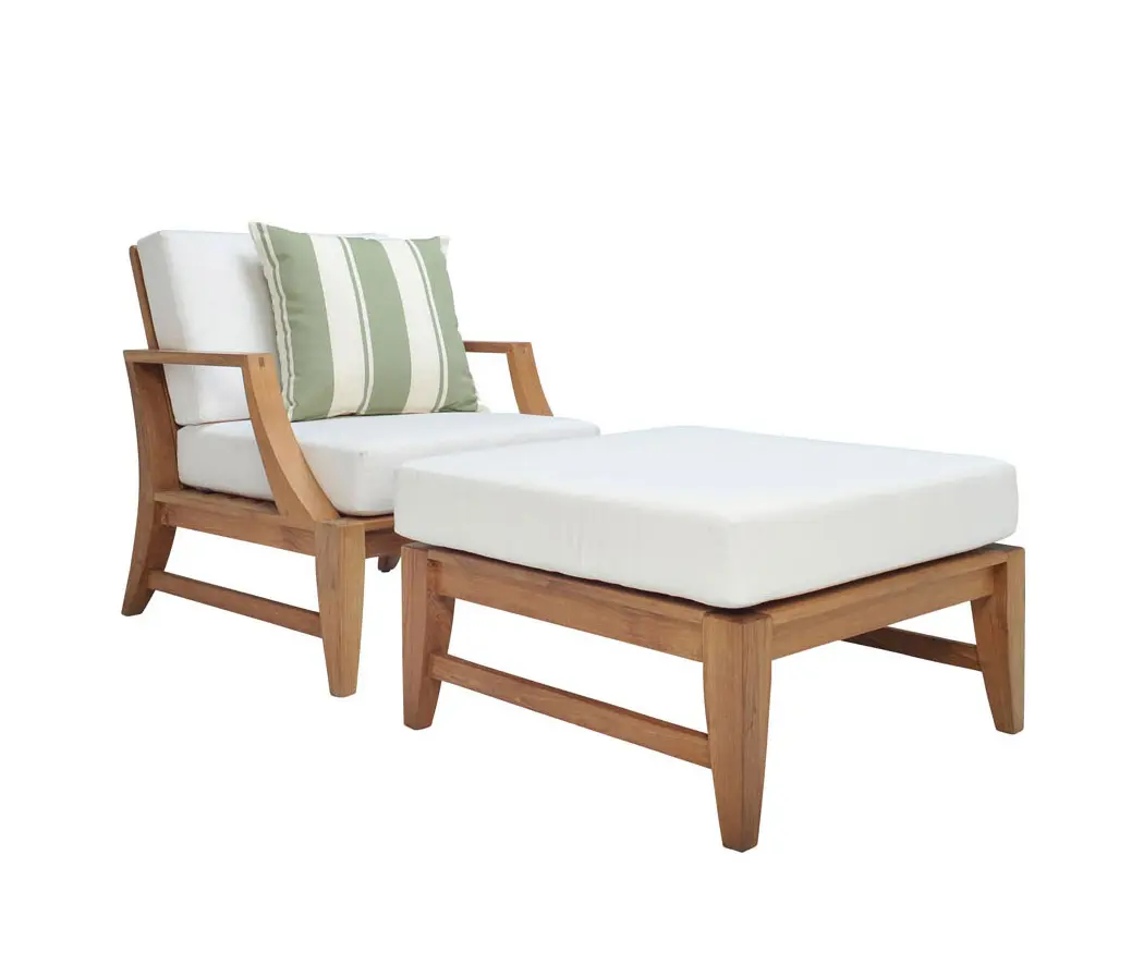 JANUS et Cie - RELAIS LOUNGE CHAIR + OTTOMAN