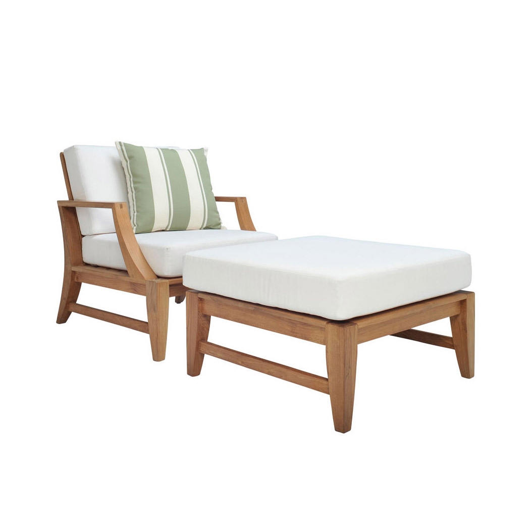 RELAIS LOUNGE CHAIR + OTTOMAN