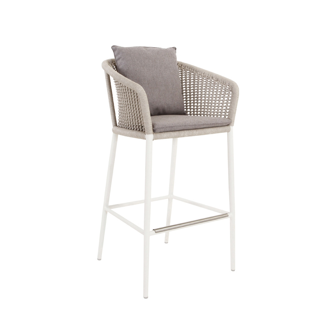 Display product KNOT BARSTOOL WITH ARMS from manufacturer JANUS et Cie