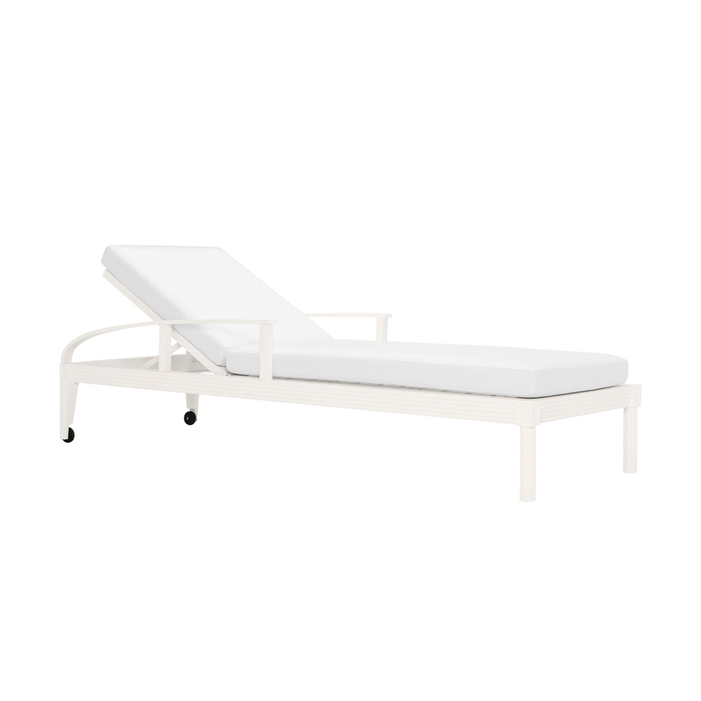 QUADRATL CHAISE LOUNGE WITH ARMS