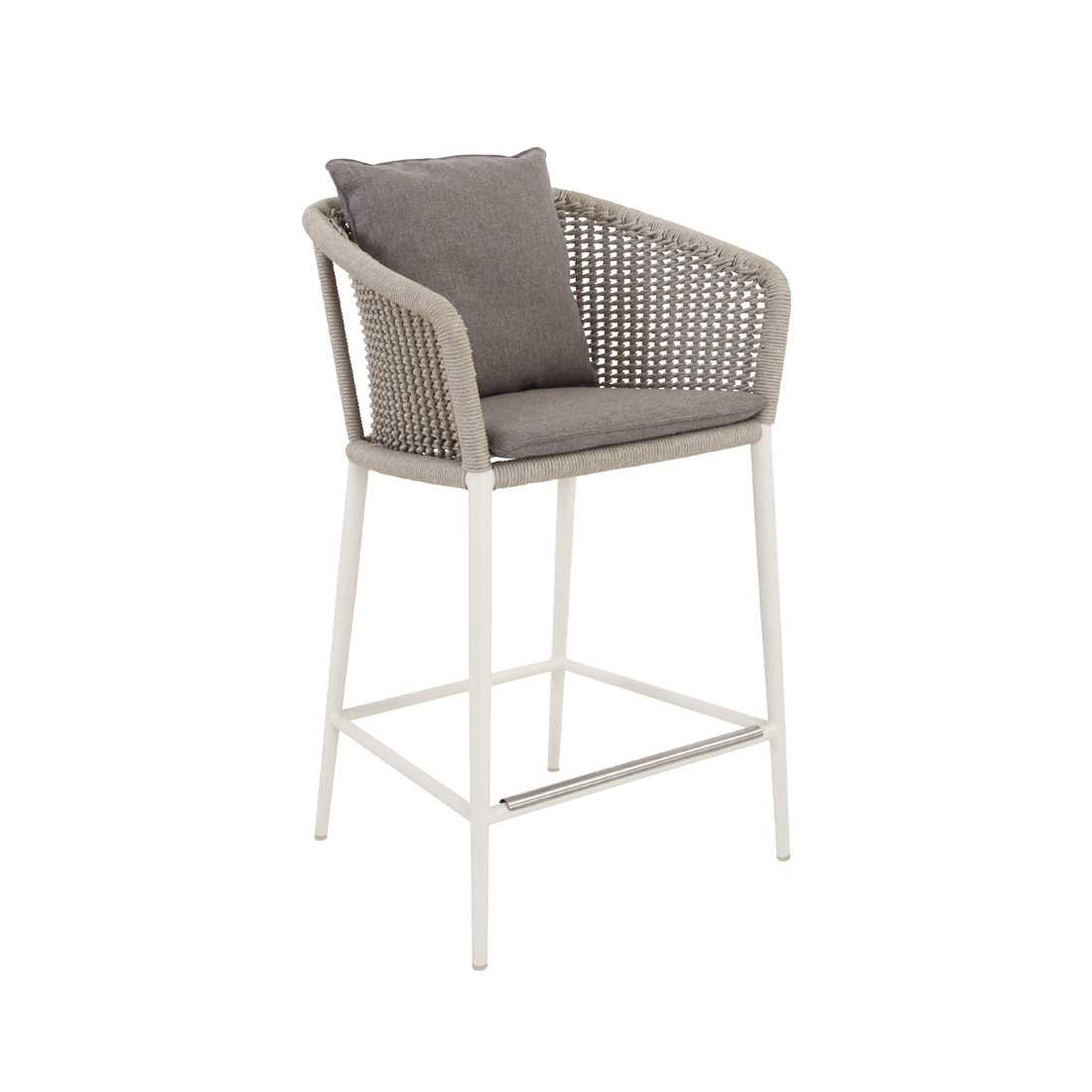 Mostra il prodotto KNOT COUNTER STOOL WITH ARMS del produttore JANUS et Cie