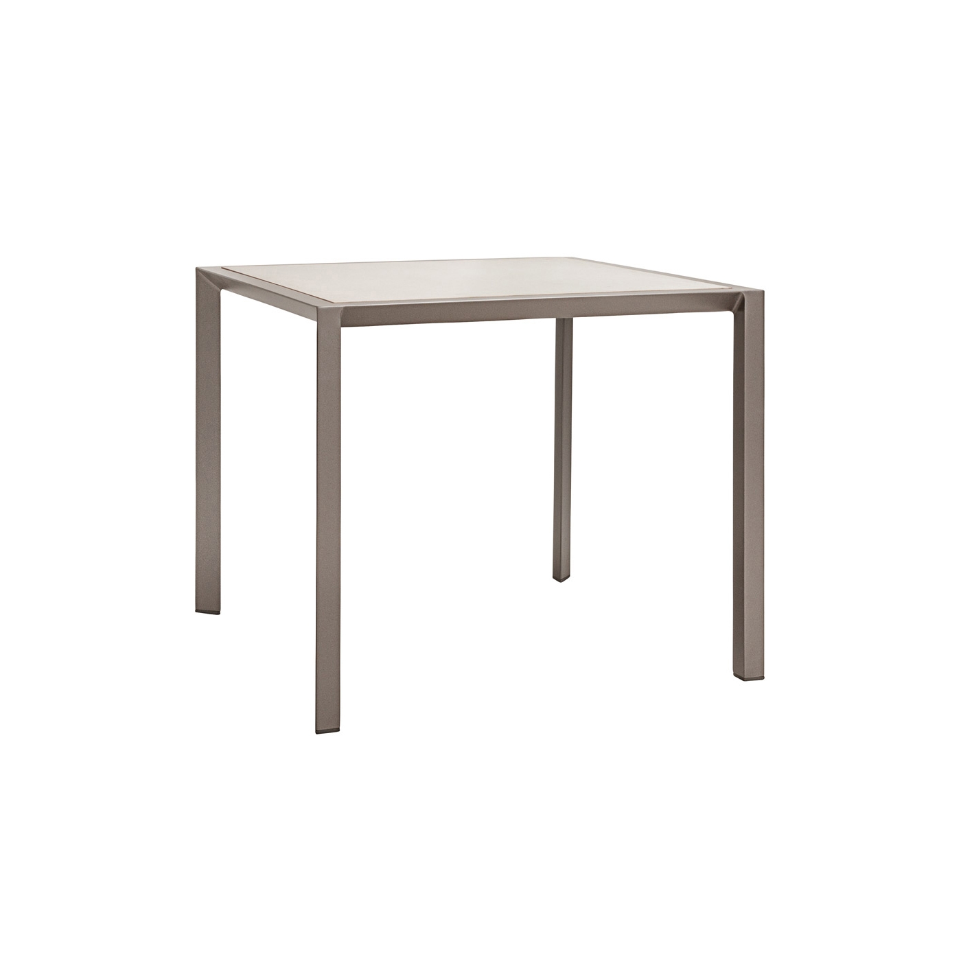 TRIG CERAMIC TOP DINING TABLE SQUARE 91